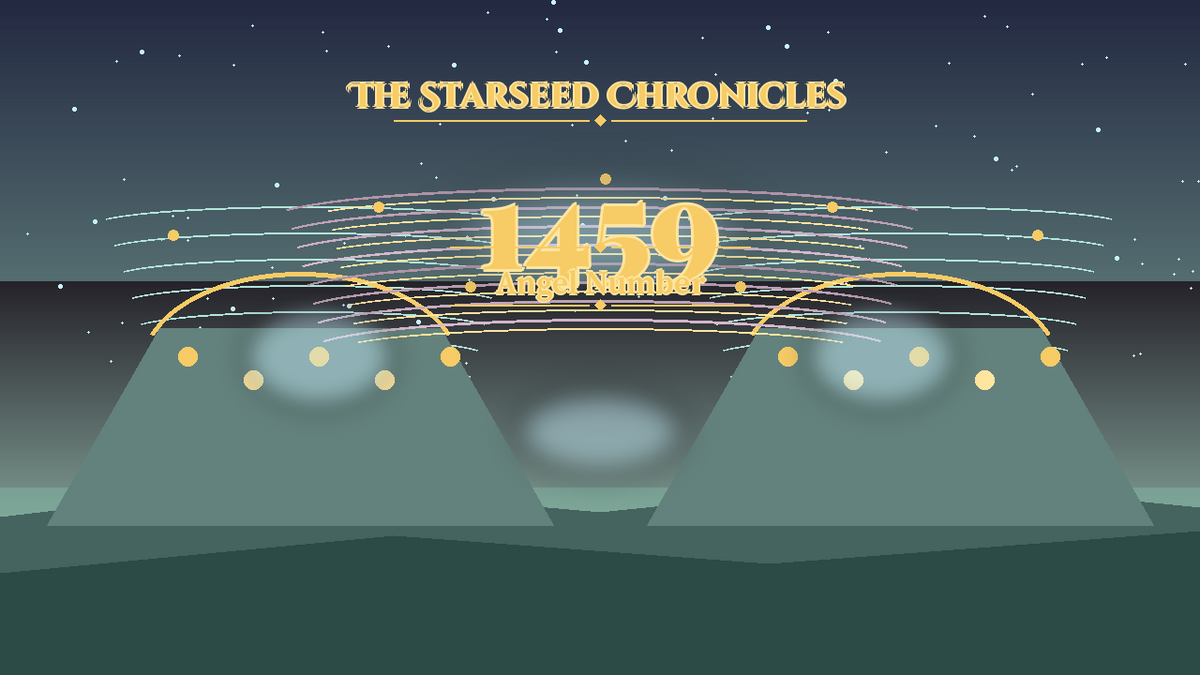 Angel Number 1459: The Starseed Chronicles Style H, Quill Library Cloister Freewind Release Shore