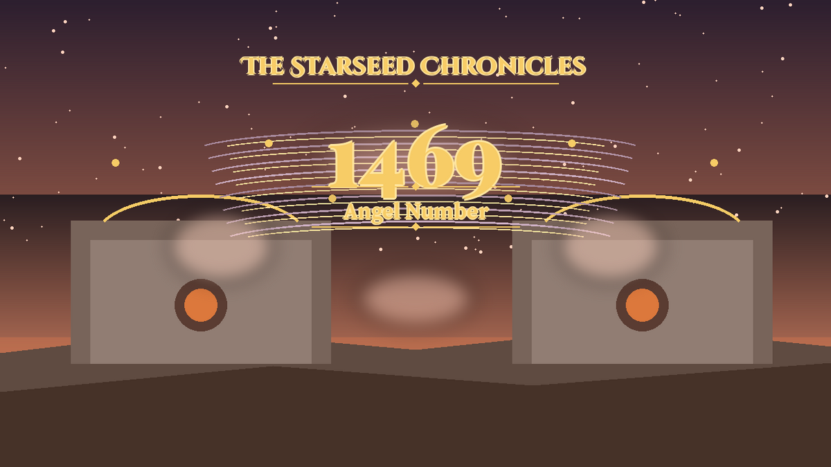 Angel Number 1469: The Starseed Chronicles Style H, Sunken Garden Terraces Nest Release Shore