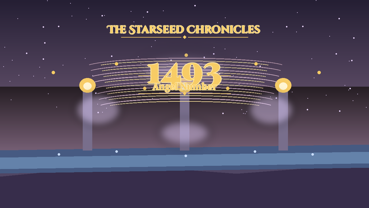 Angel Number 1493: The Starseed Chronicles Style H, Starry Wisdom Grove Release Joy Atelier