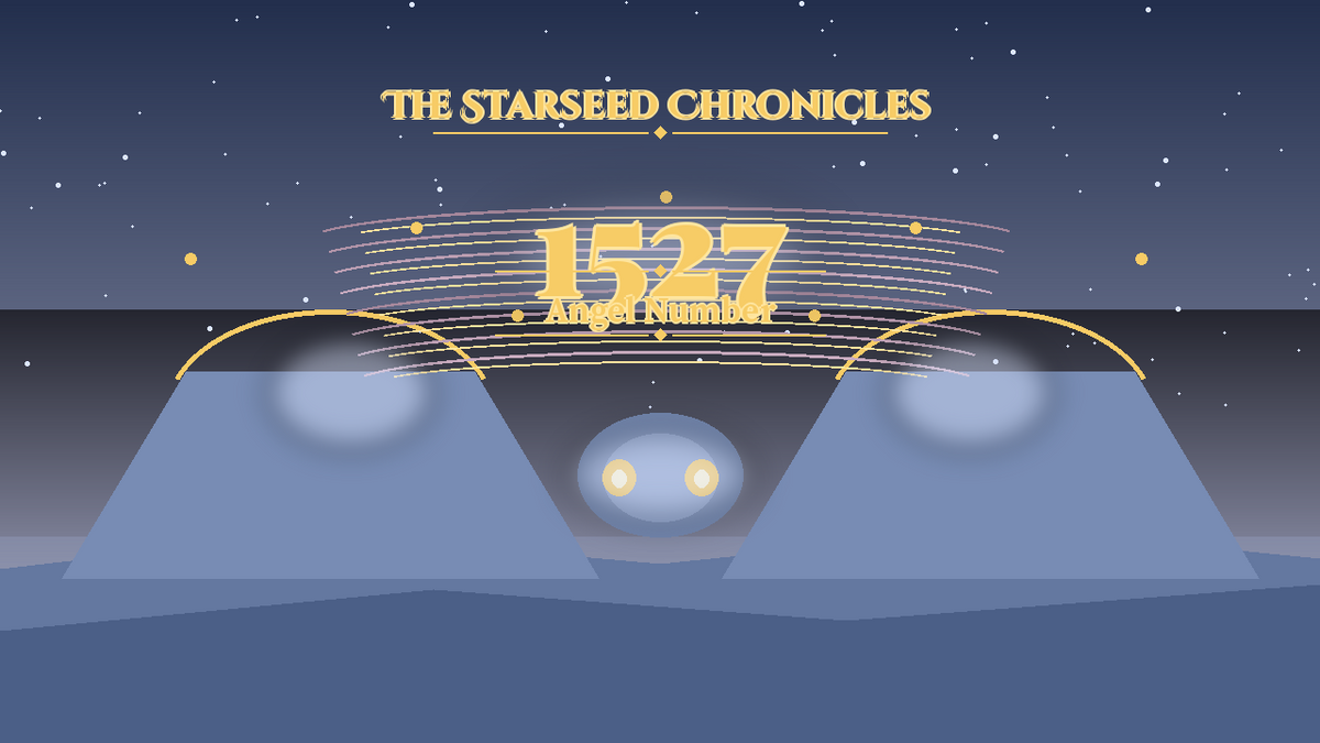 Angel Number 1527: The Starseed Chronicles Style H, Starry Wisdom Grove Twin Spirit Spire