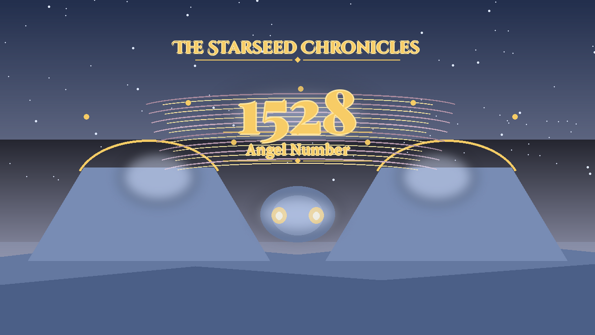 Angel Number 1528: The Starseed Chronicles Style H, Quill Library Cloister Twin Coin Cascade