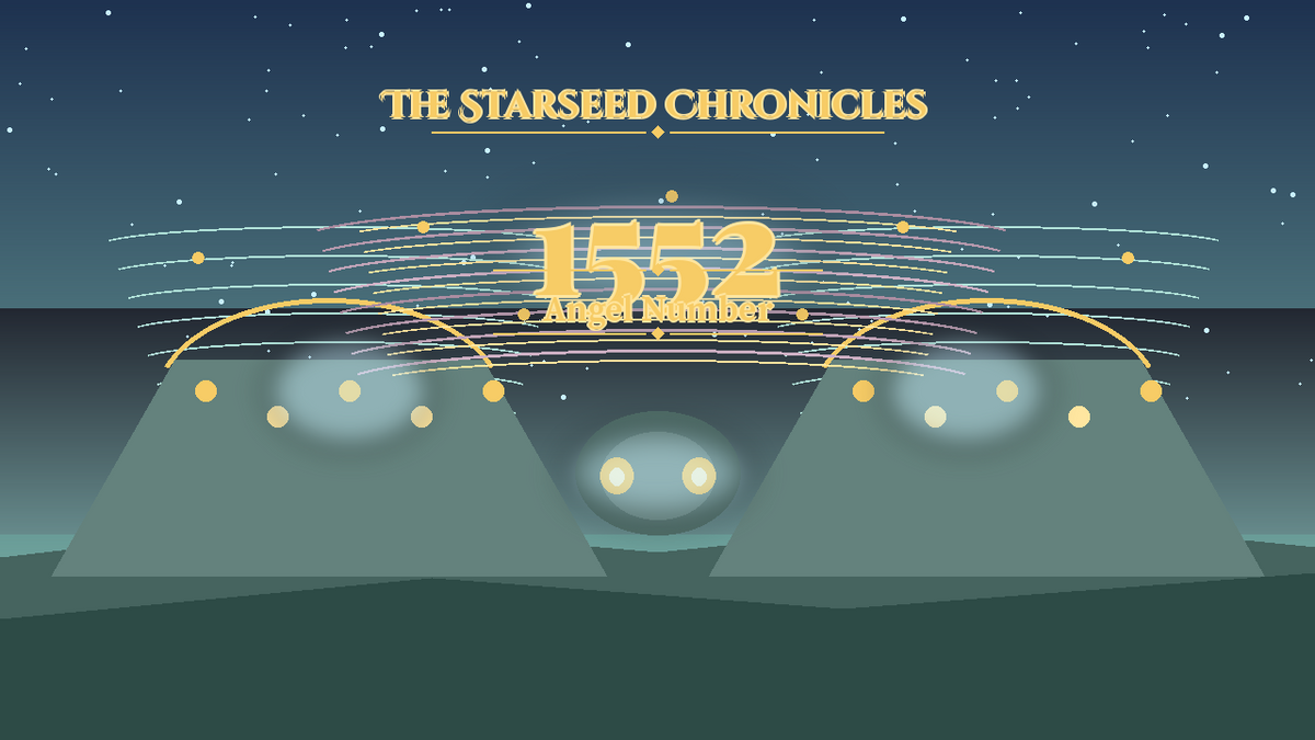 Angel Number 1552: The Starseed Chronicles Style H, Soft Carnival Meadow Freewind Faith Bridge