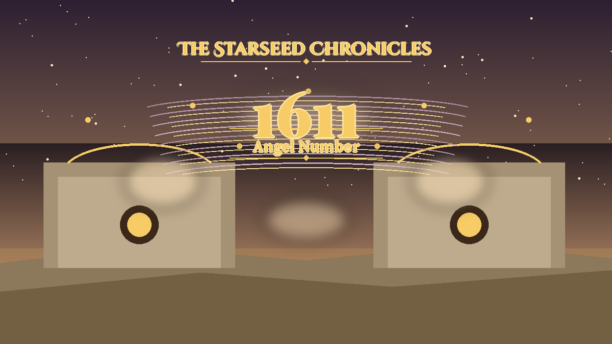Angel Number 1611: The Starseed Chronicles Style H, Starry Wisdom Grove Pioneer Dawn Gate