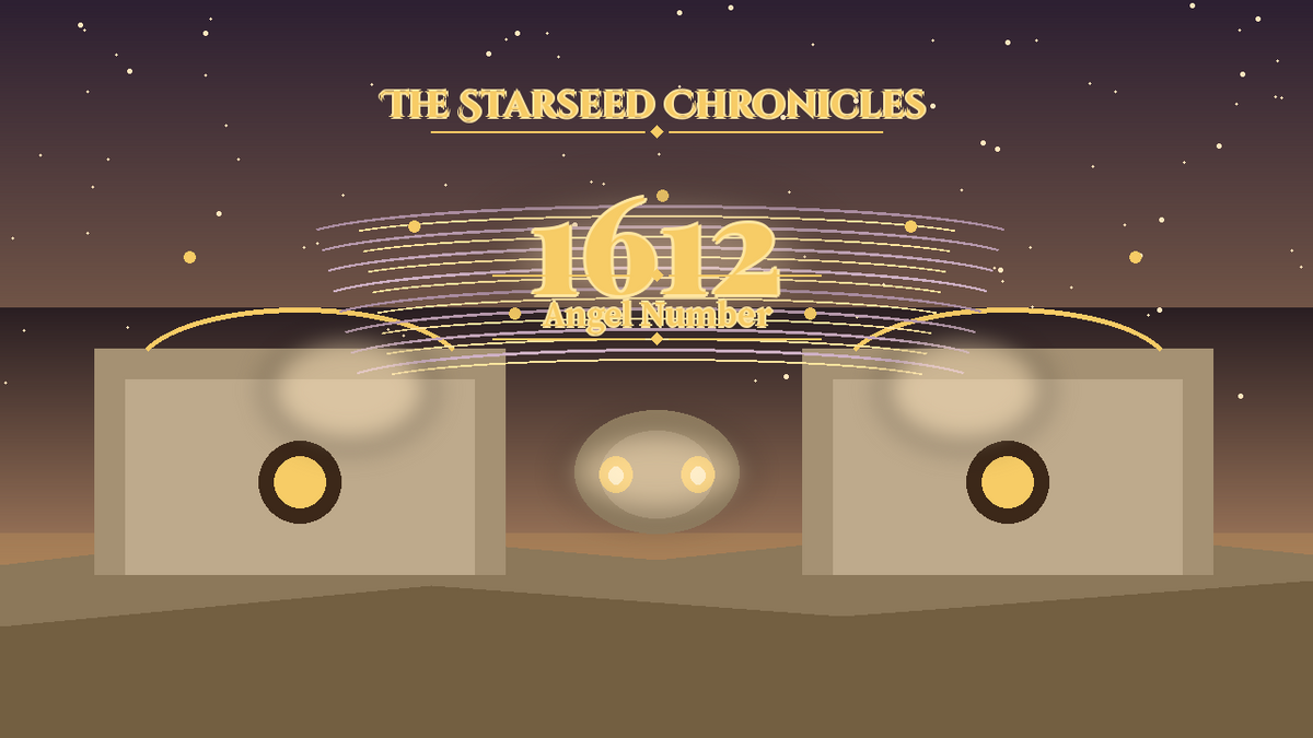 Angel Number 1612: The Starseed Chronicles Style H, Quill Library Cloister Pioneer Faith Bridge