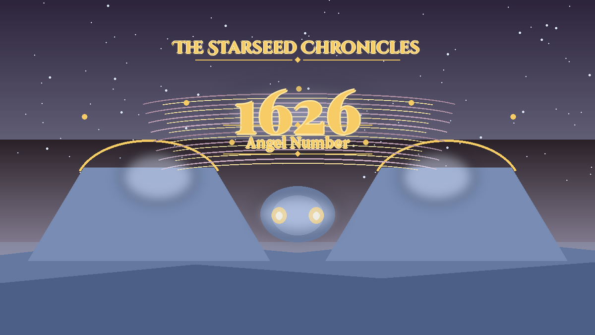 Angel Number 1626: The Starseed Chronicles Style H, Moon Crystal Village Twin Nest Hearth