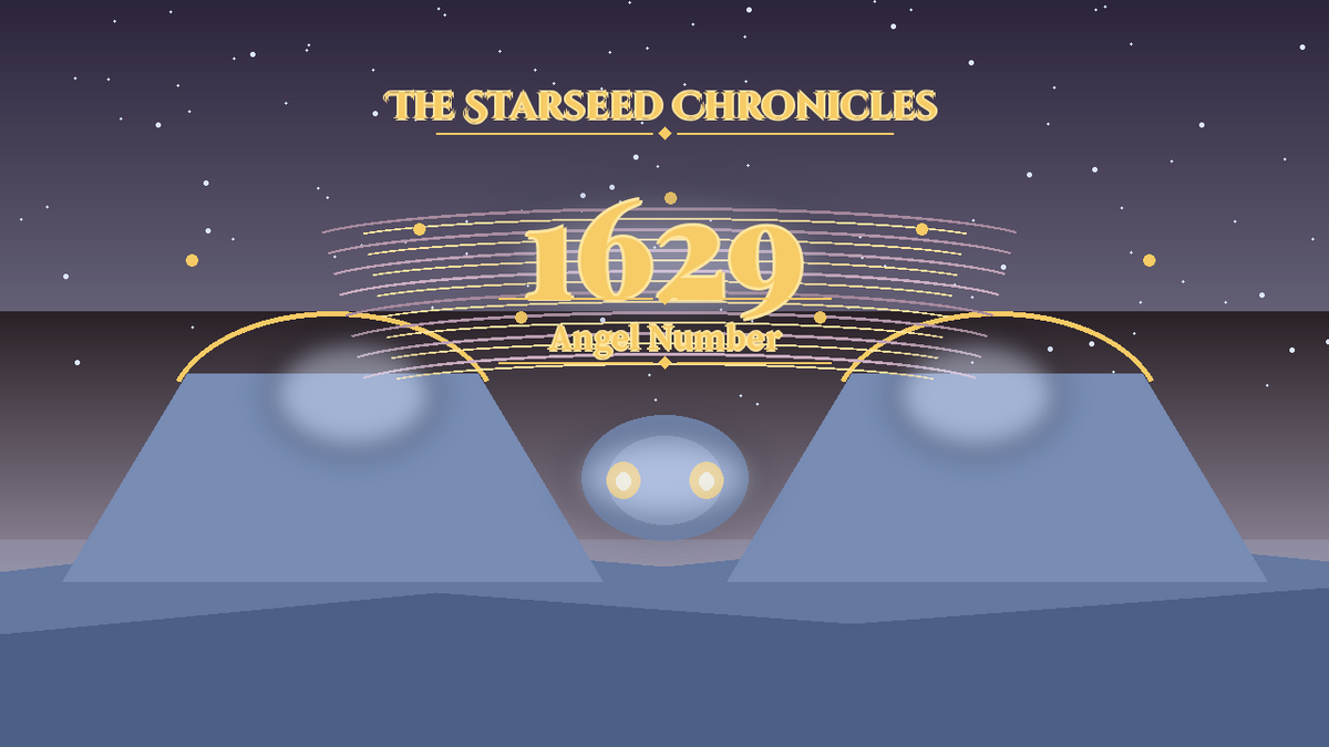 Angel Number 1629: The Starseed Chronicles Style H, Silver Cascade Bridges Twin Release Shore