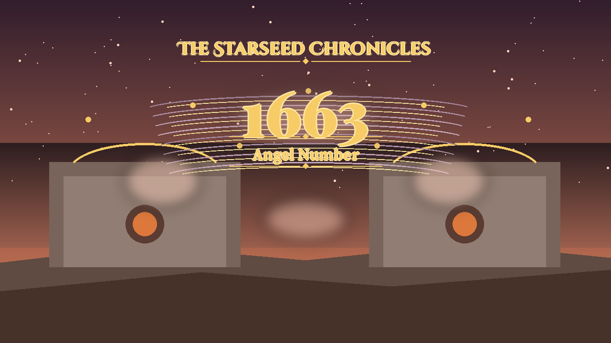 Angel Number 1663: The Starseed Chronicles Style H, Hollow Court Lanterns Nest Joy Atelier