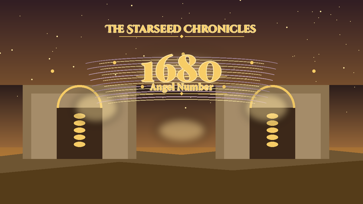 Angel Number 1680: The Starseed Chronicles Style H, Crystal Choir Plaza Vault Source Pool