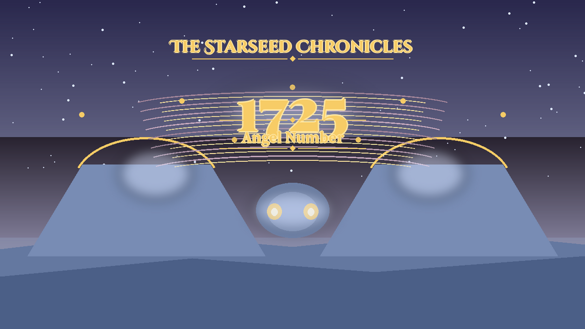 Angel Number 1725: The Starseed Chronicles Style H, Soft Carnival Meadow Twin Wind Lane