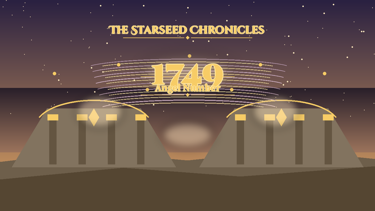 Angel Number 1749: The Starseed Chronicles Style H, Moon Crystal Village Keystone Release Shore