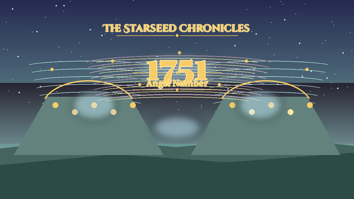 Angel Number 1751: The Starseed Chronicles Style H, Quill Library Cloister Freewind Dawn Gate
