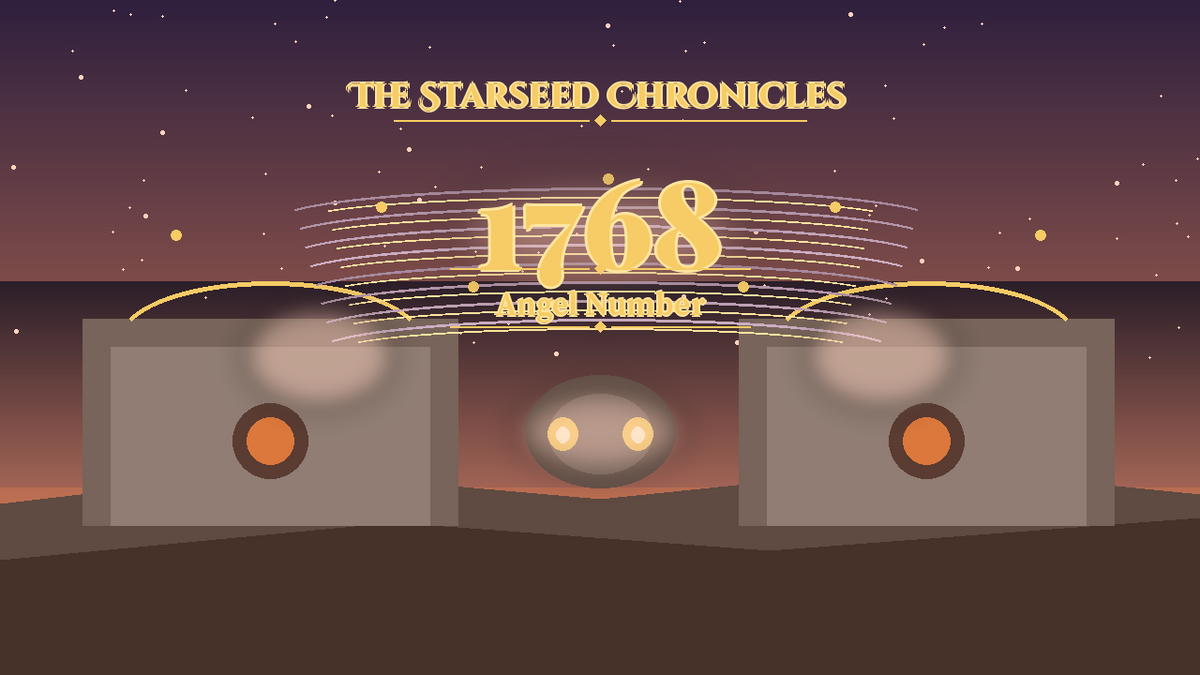 Angel Number 1768: The Starseed Chronicles Style H, Noble Elf Village Nest Coin Cascade