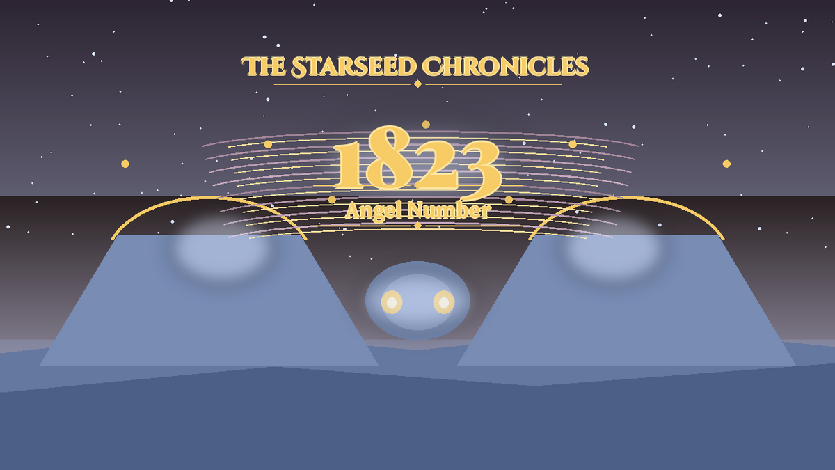 Angel Number 1823: The Starseed Chronicles Style H, Lantern Marsh Causeway Twin Joy Atelier