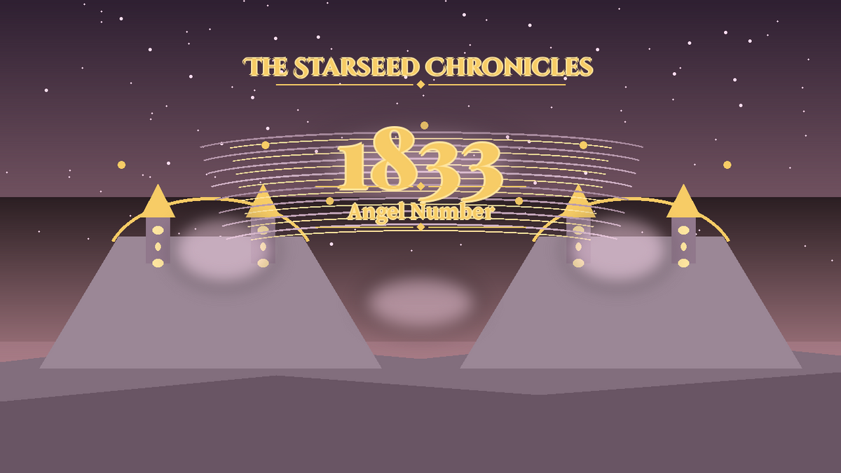 Angel Number 1833: The Starseed Chronicles Style H, Starry Wisdom Grove Chorus Joy Atelier