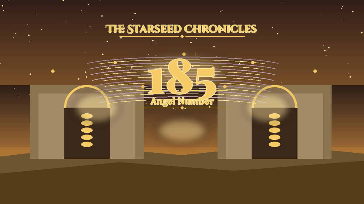 Angel Number 185: The Starseed Chronicles Style H, Coingale Freedom Crossing