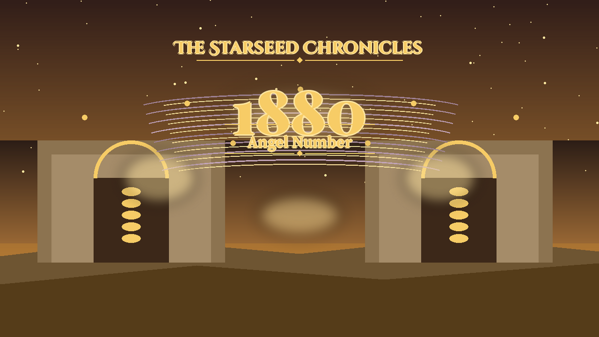 Angel Number 1880: The Starseed Chronicles Style H, Joyful Sky Glades Vault Source Pool
