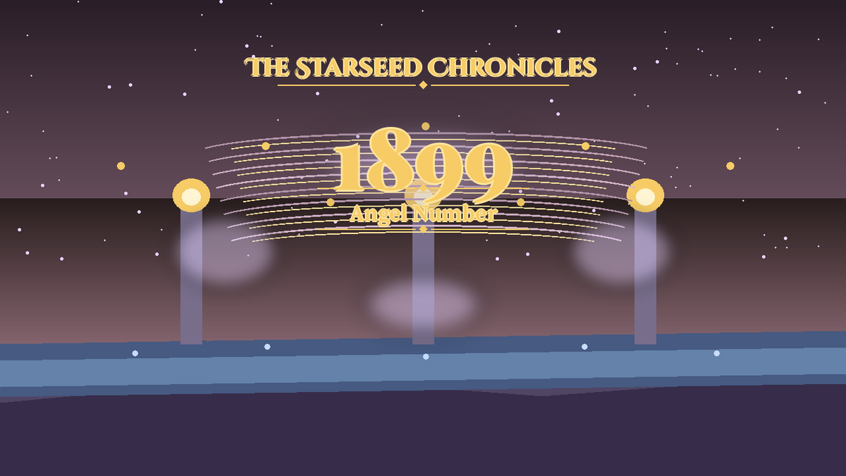 Angel Number 1899: The Starseed Chronicles Style H, Joyful Sky Glades Release Release Shore