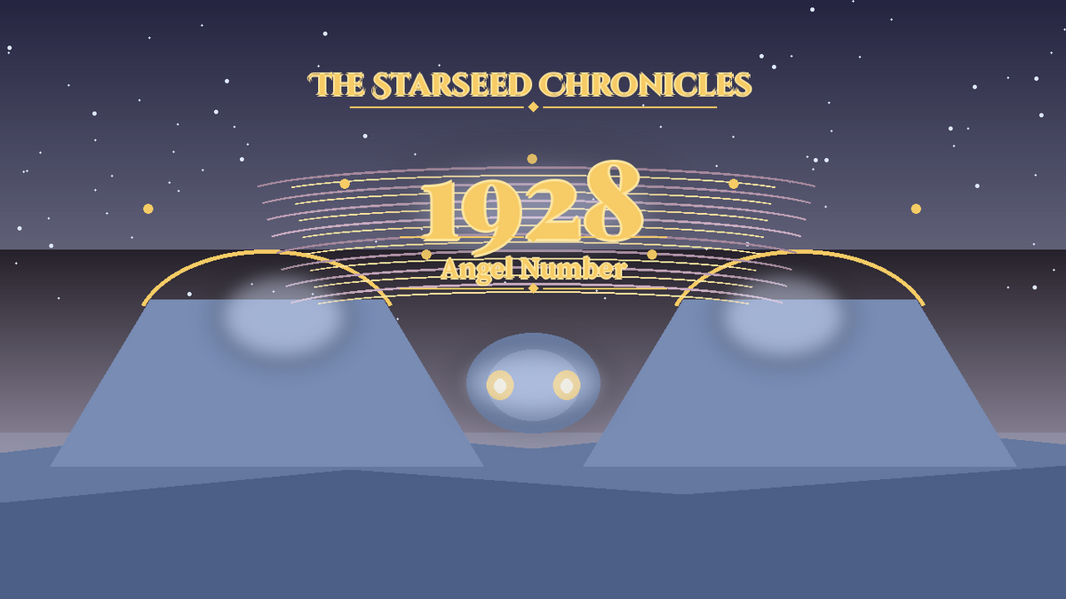 Angel Number 1928: The Starseed Chronicles Style H, Nexus Ark Threshold Twin Coin Cascade