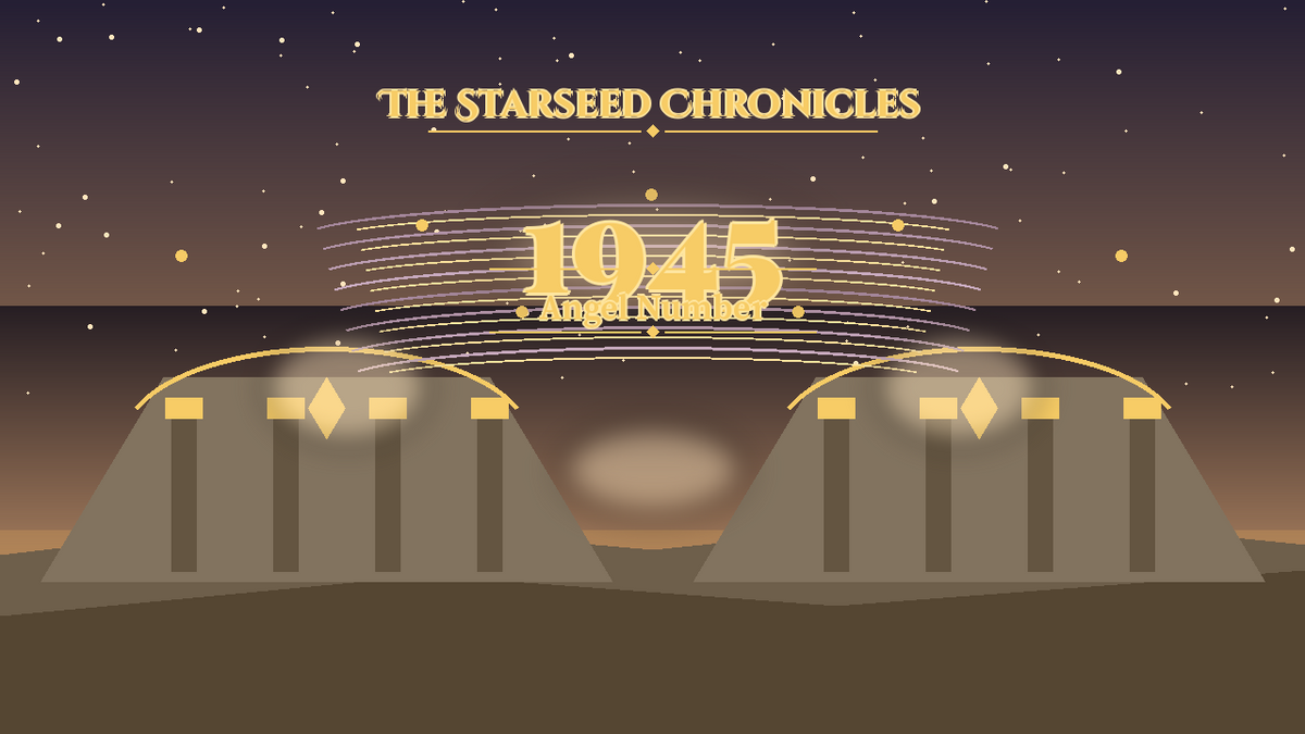 Angel Number 1945: The Starseed Chronicles Style H, Woodland Community Paths Keystone Wind Lane