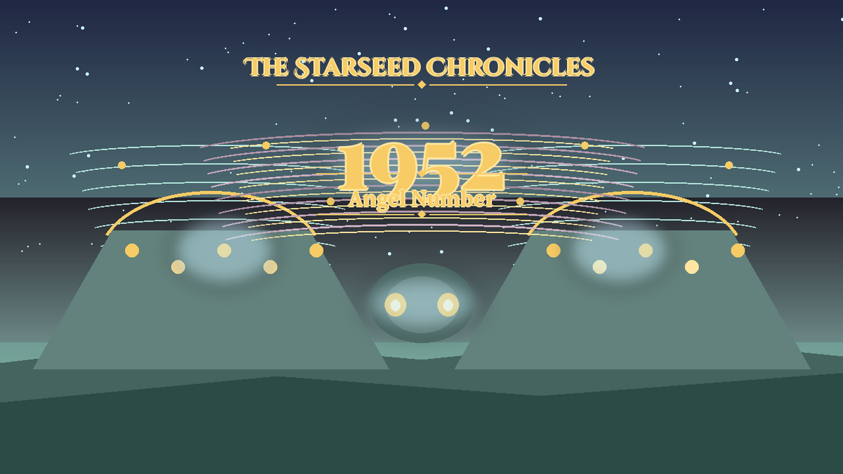 Angel Number 1952: The Starseed Chronicles Style H, Soft Carnival Meadow Freewind Faith Bridge