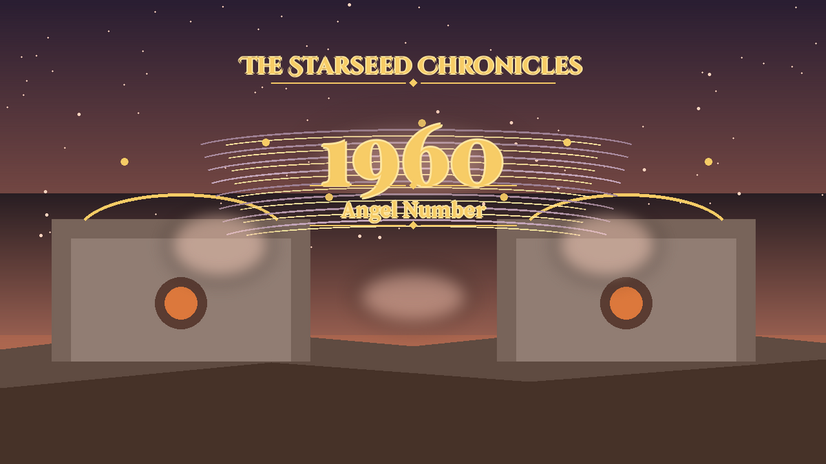 Angel Number 1960: The Starseed Chronicles Style H, Arcturian Healing Sanctum Nest Source Pool