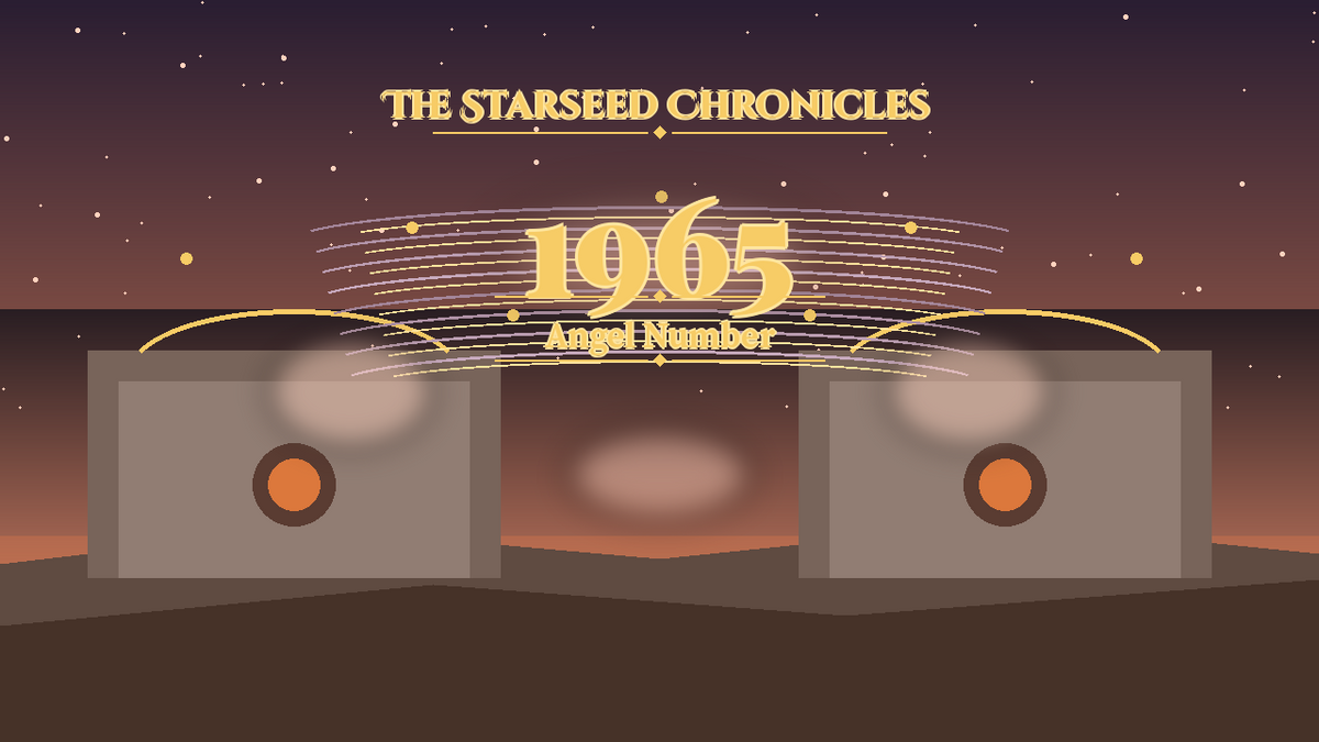 Angel Number 1965: The Starseed Chronicles Style H, Skybridge Orchard Nest Wind Lane