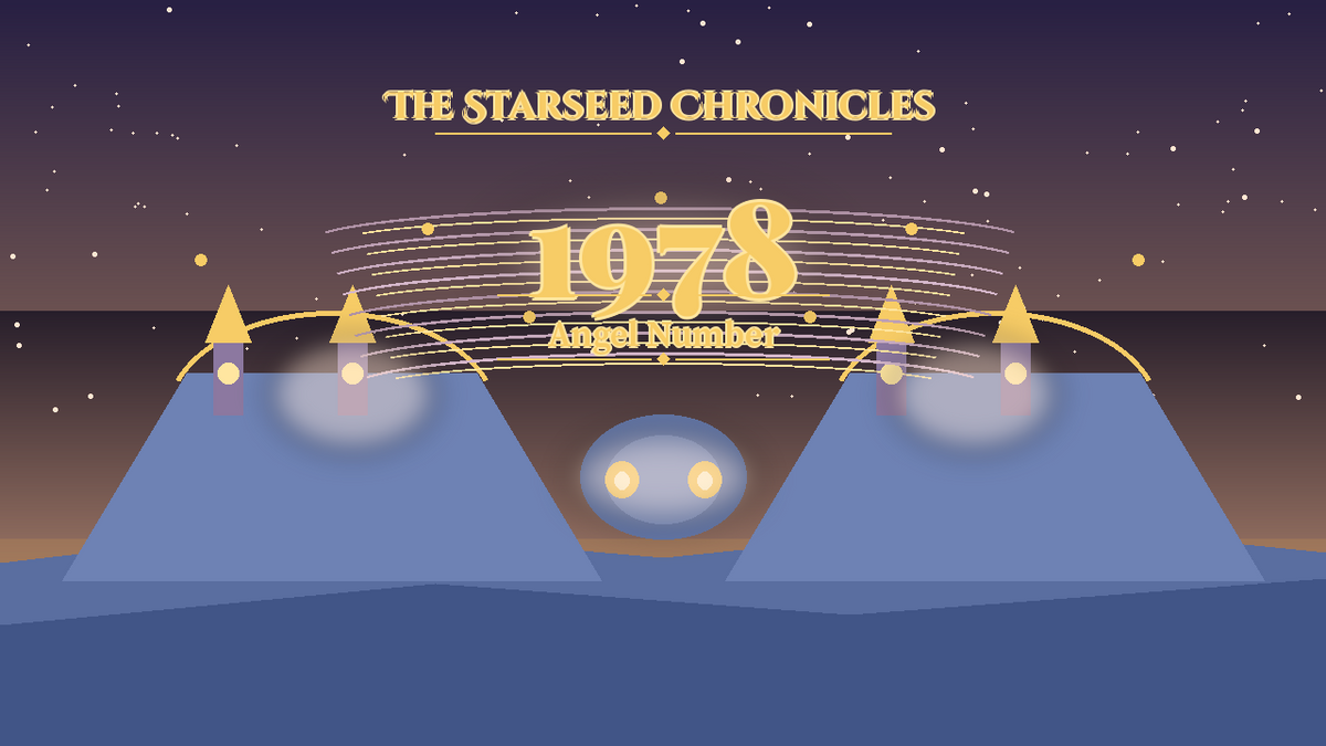 Angel Number 1978: The Starseed Chronicles Style H, Woodland Community Paths Seer Coin Cascade