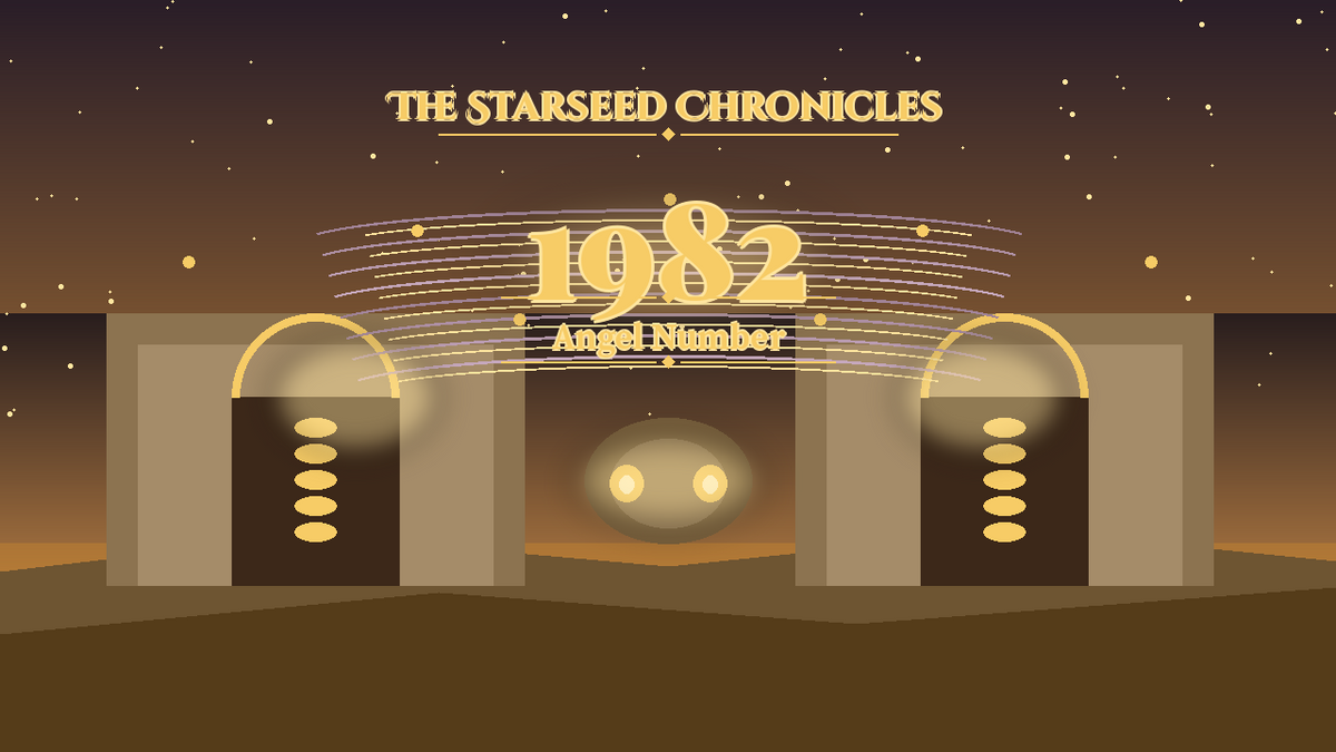 Angel Number 1982: The Starseed Chronicles Style H, Starry Wisdom Grove Vault Faith Bridge