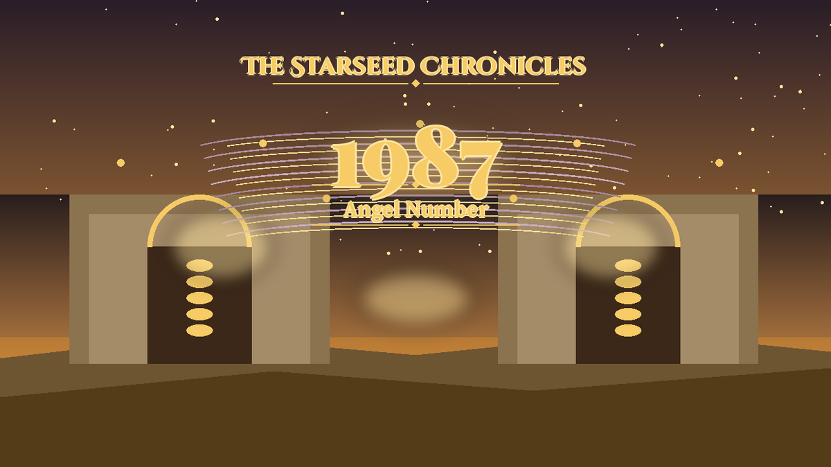 Angel Number 1987: The Starseed Chronicles Style H, Dense Ancient Forests Vault Spirit Spire