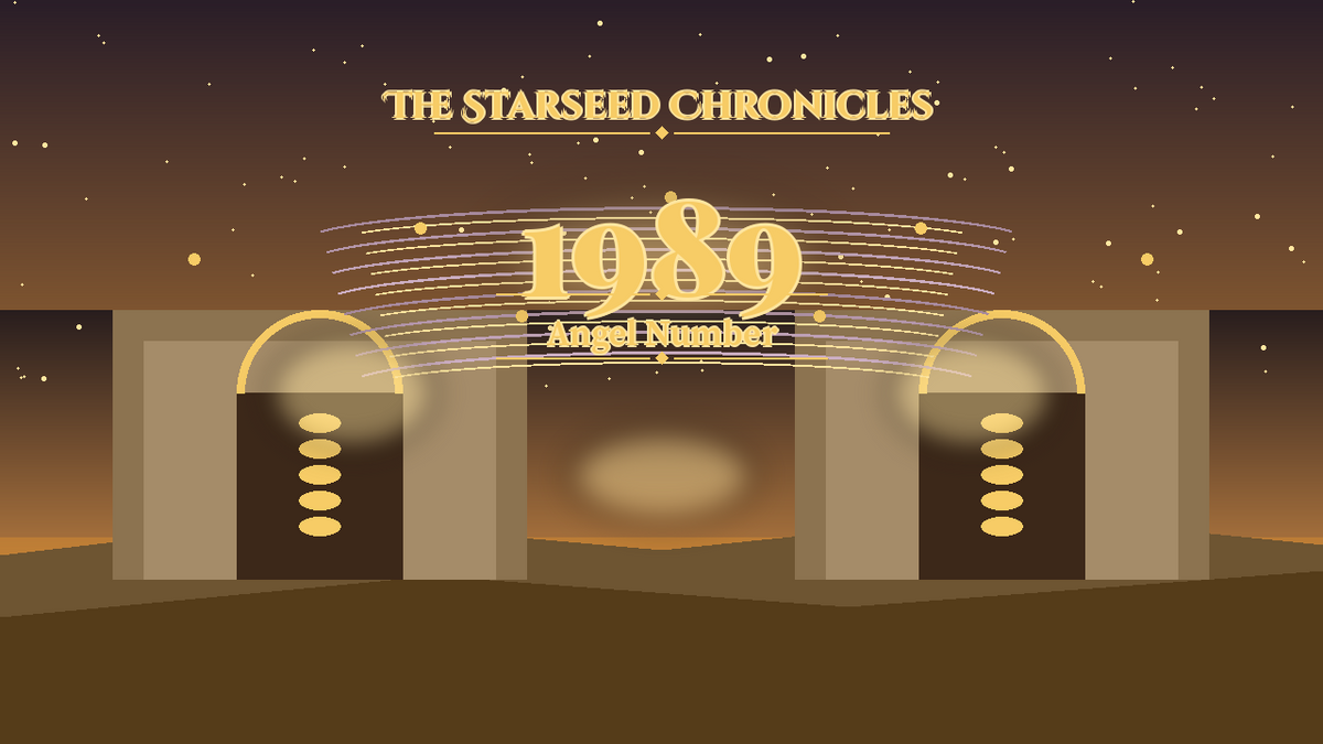 Angel Number 1989: The Starseed Chronicles Style H, Golden Amphitheater Vault Release Shore
