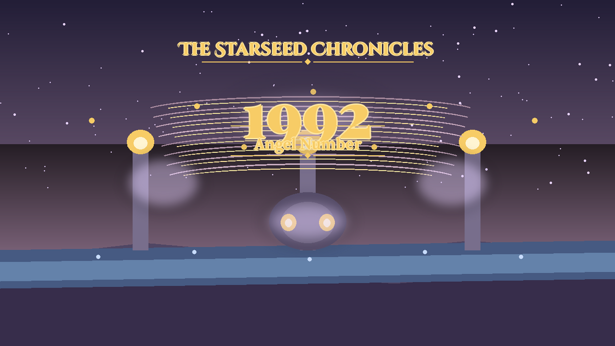 Angel Number 1992: The Starseed Chronicles Style H, Crystal River Crossing Release Faith Bridge