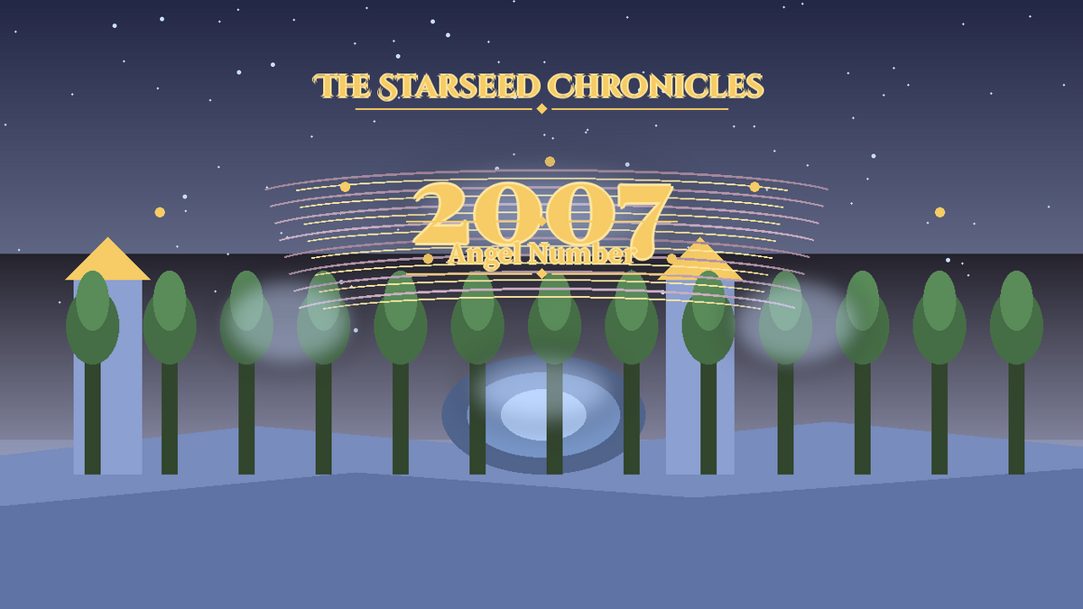 Angel Number 2007: The Starseed Chronicles Style H, Misty Towering Mountains Zero Spirit Spire