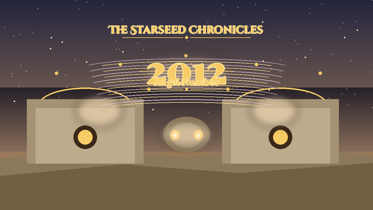 Angel Number 2012: The Starseed Chronicles Style H, Woodland Community Paths Pioneer Faith Bridge