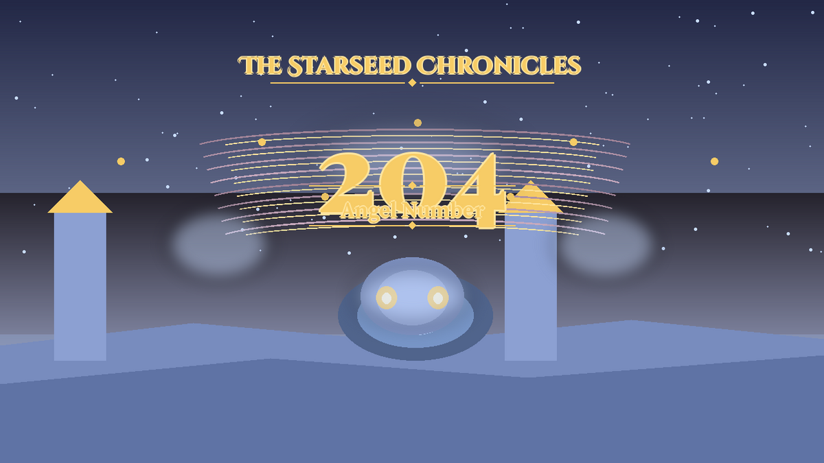 Angel Number 204: The Starseed Chronicles Style H, Faith Keystone Causeway