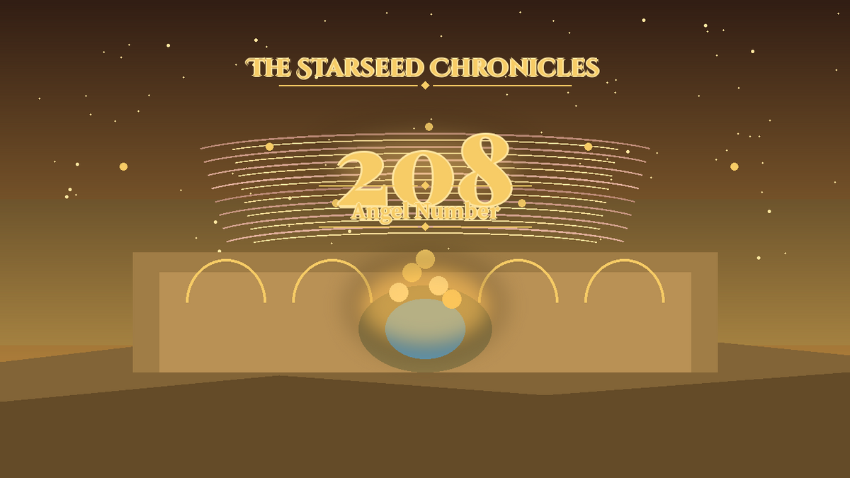 Angel Number 208: The Starseed Chronicles Style H, Prosperity Horizon Plaza