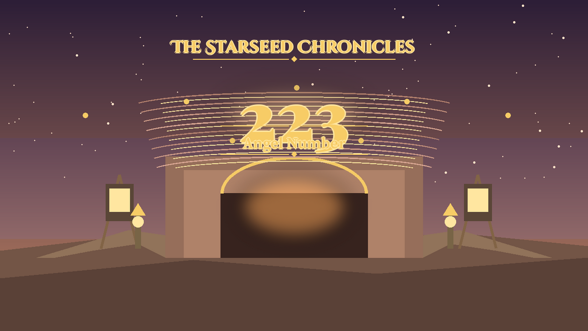 Angel Number 223: The Starseed Chronicles Style H, Creative Twinpath Atelier