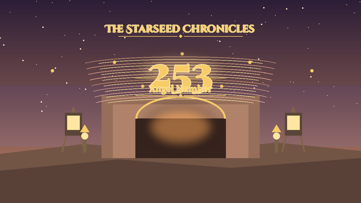 Angel Number 253: The Starseed Chronicles Style H, Creative Beacon Atelier