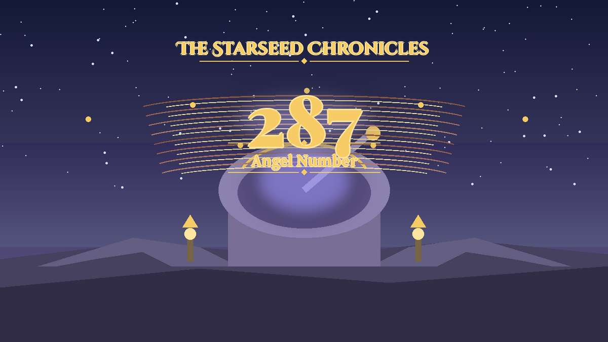 Angel Number 287: The Starseed Chronicles Style H, Insight Market Observatory