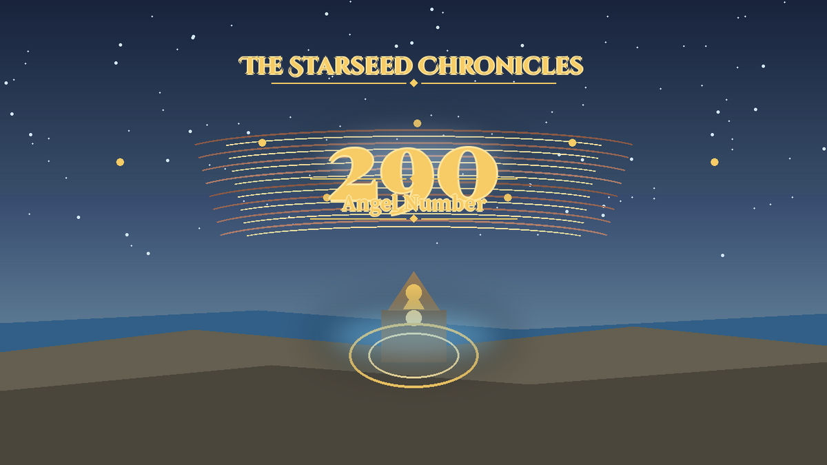 Angel Number 290: The Starseed Chronicles Style H, Infinite Shorelight Harbor