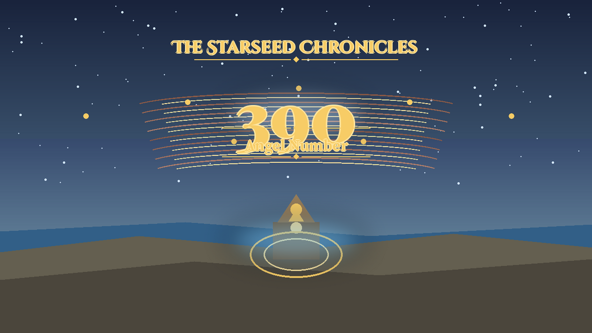 Angel Number 390: The Starseed Chronicles Style H, Infinite Shorelight Harbor