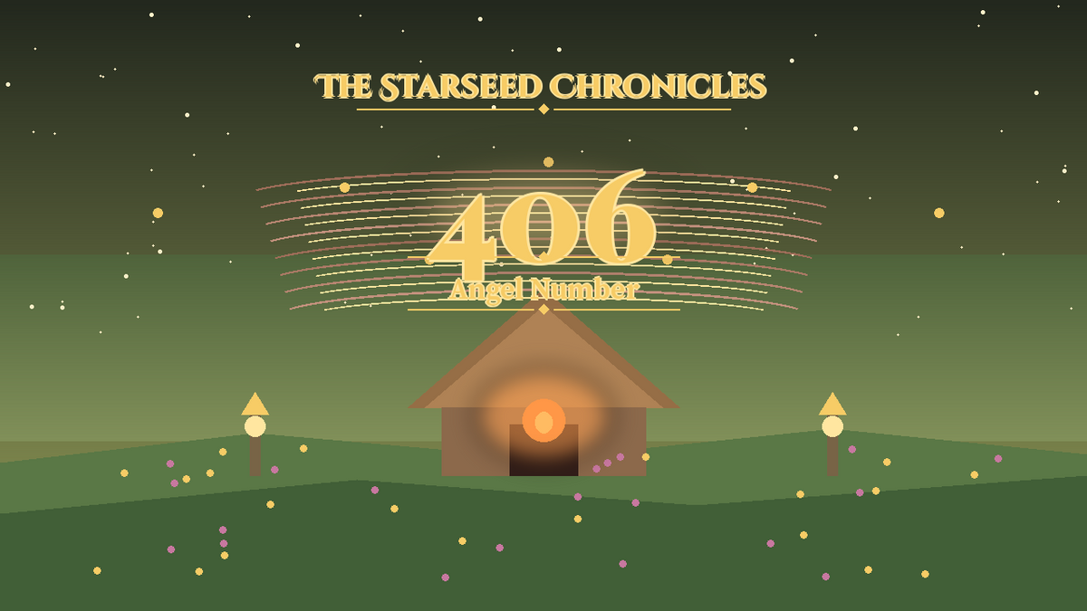 Angel Number 406: The Starseed Chronicles Style H, Hearth Horizon Meadow
