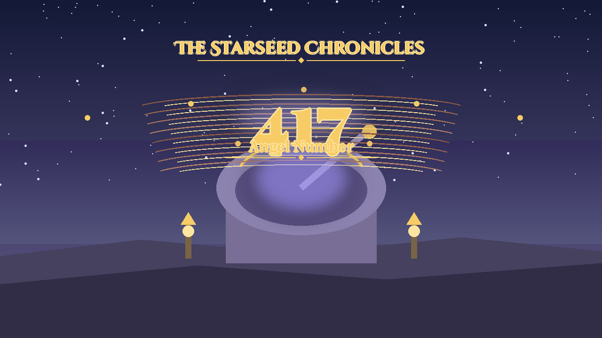 Angel Number 417: The Starseed Chronicles Style H, Insight Echo Observatory