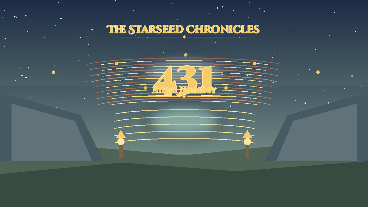 Angel Number 431: The Starseed Chronicles Style H, New Triad Threshold