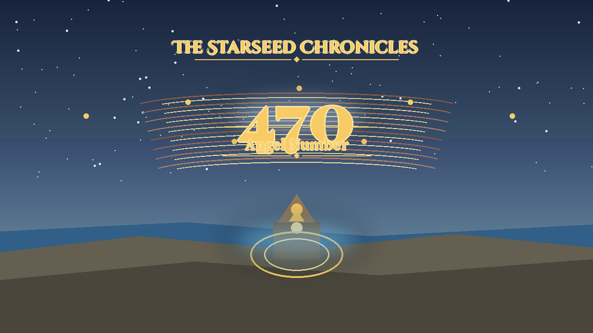 Angel Number 470: The Starseed Chronicles Style H, Infinite Spire Harbor