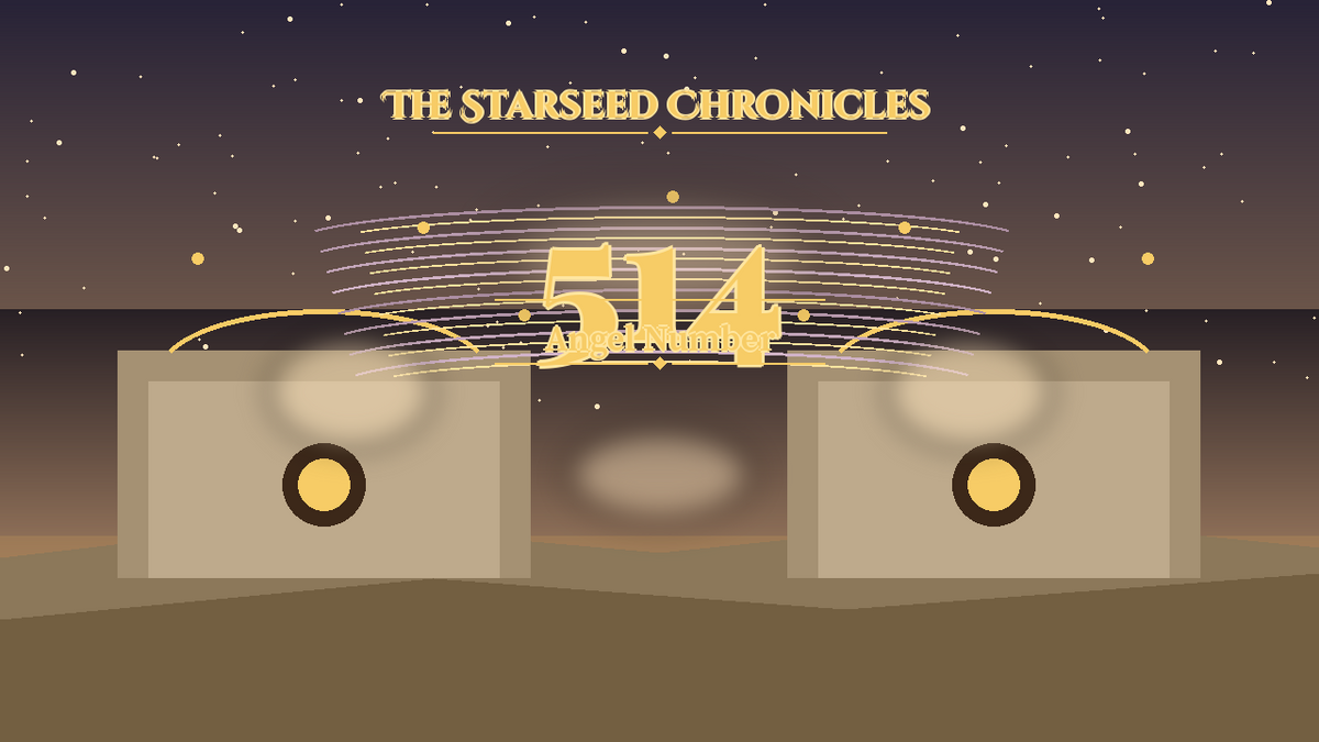 Angel Number 514: The Starseed Chronicles Style H, Dawn Keystone Freedom Span