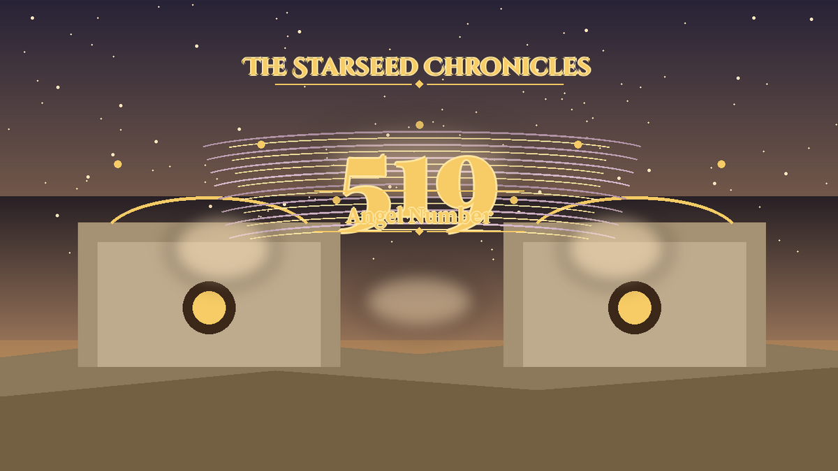 Angel Number 519: The Starseed Chronicles Style H, Dawn Completion Freedom Shore