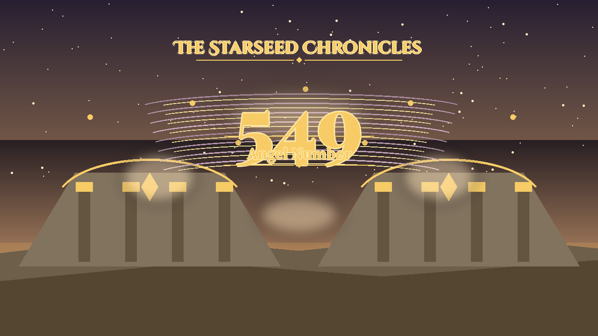 Angel Number 549: The Starseed Chronicles Style H, Releasespan Freedom Keystone Shore