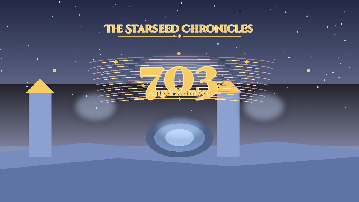 Angel Number 703: The Starseed Chronicles Style H, Spiritchorus Wisdom Joy Sanctum