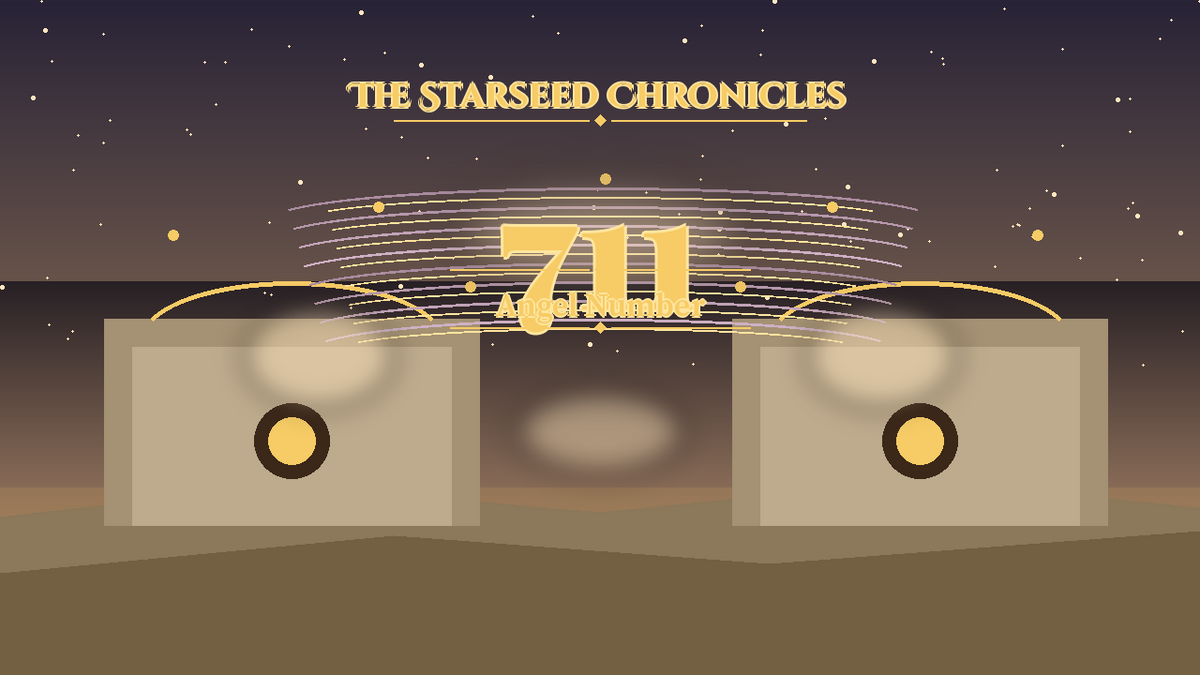 Angel Number 711: The Starseed Chronicles Style H, Twindawn Wisdom Pioneer Lanternwalks