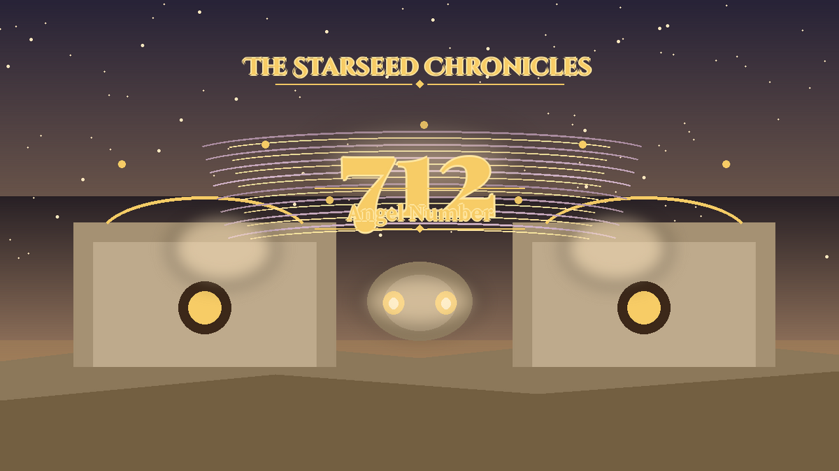 Angel Number 712: The Starseed Chronicles Style H, Dawnfaith Wisdom Twin Lanternwalk
